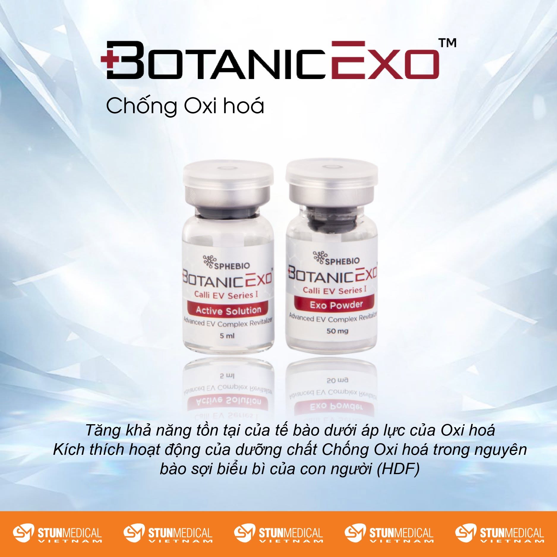 Exosome chiết xuất từ thực vật tái tạo và phục hồi da BOTANICEXO