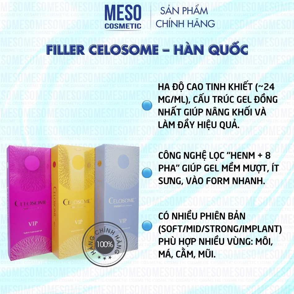 Filler Celosome – Hàn Quốc