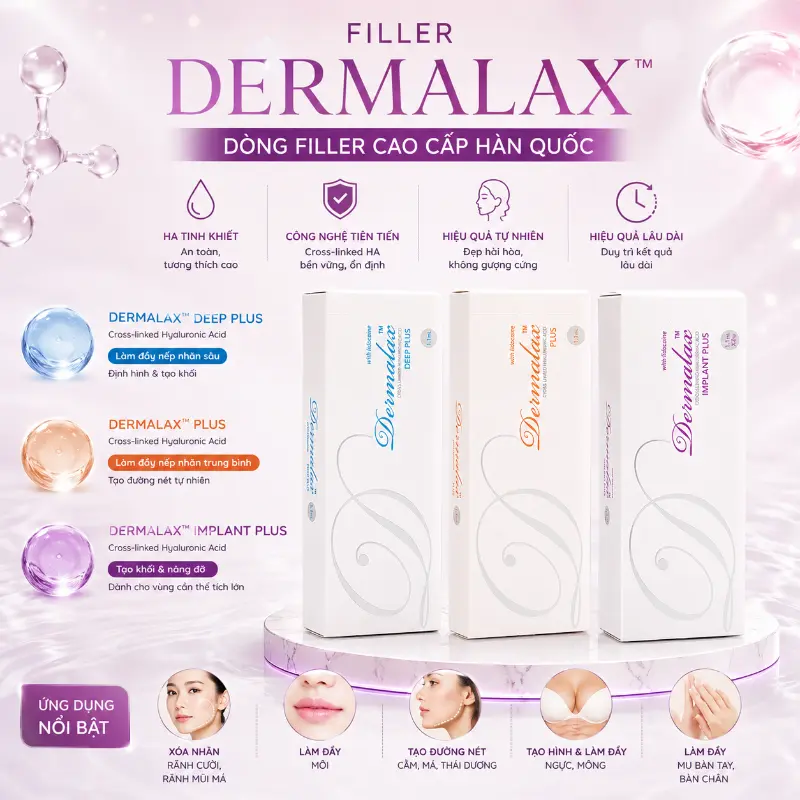 Chất Làm Đầy Dermalax Chính Hãng Hàn Quốc - Chất Làm Đầy HA Tạo Hình & Trẻ Hóa Da