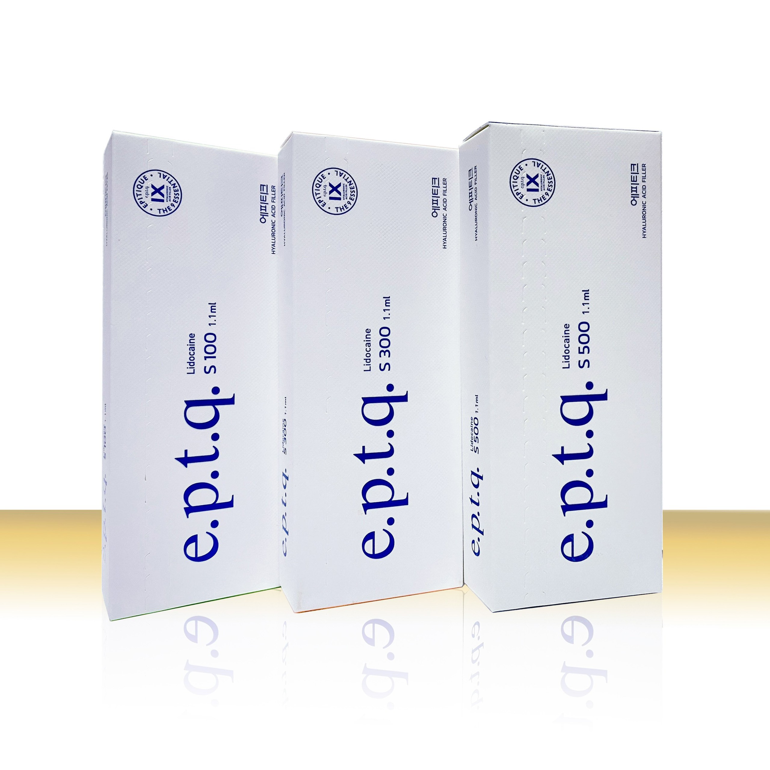 Filler EPTQ S300 (Trung): Tiêm tạo hình môi. Tiêm làm đầy các vùng Rãnh, Má baby.