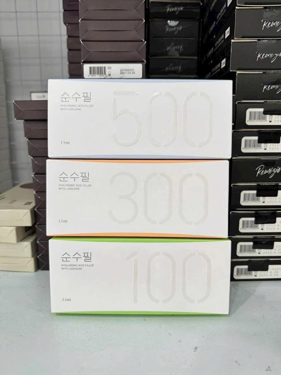 Filler EPTQ S500 (Cứng): Tiêm tạo hình cho Mũi, Cằm, Tiêm làm đầy các vùng rãnh sâu.