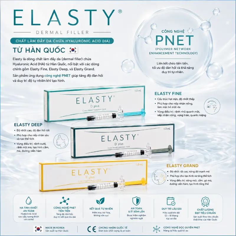 Chất Làm Đầy Elasty Hàn Quốc hàng công ty