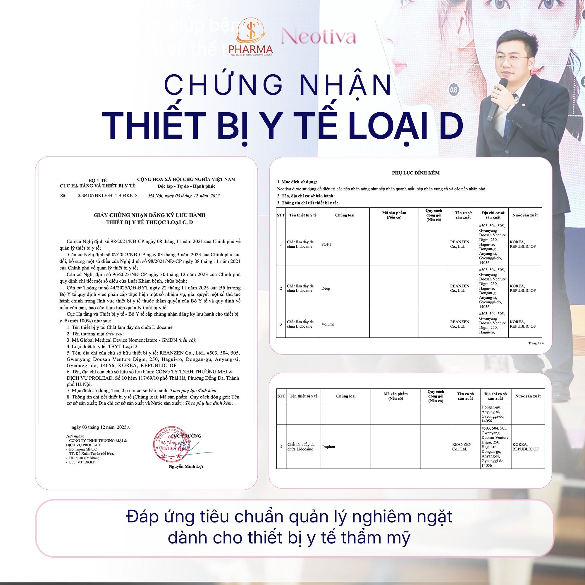 Filler HA Neotiva Hàn Quốc Soft+, Deep+, Volume+, Implant+ – Chất Làm Đầy Hyaluronic Acid Chính Hãng