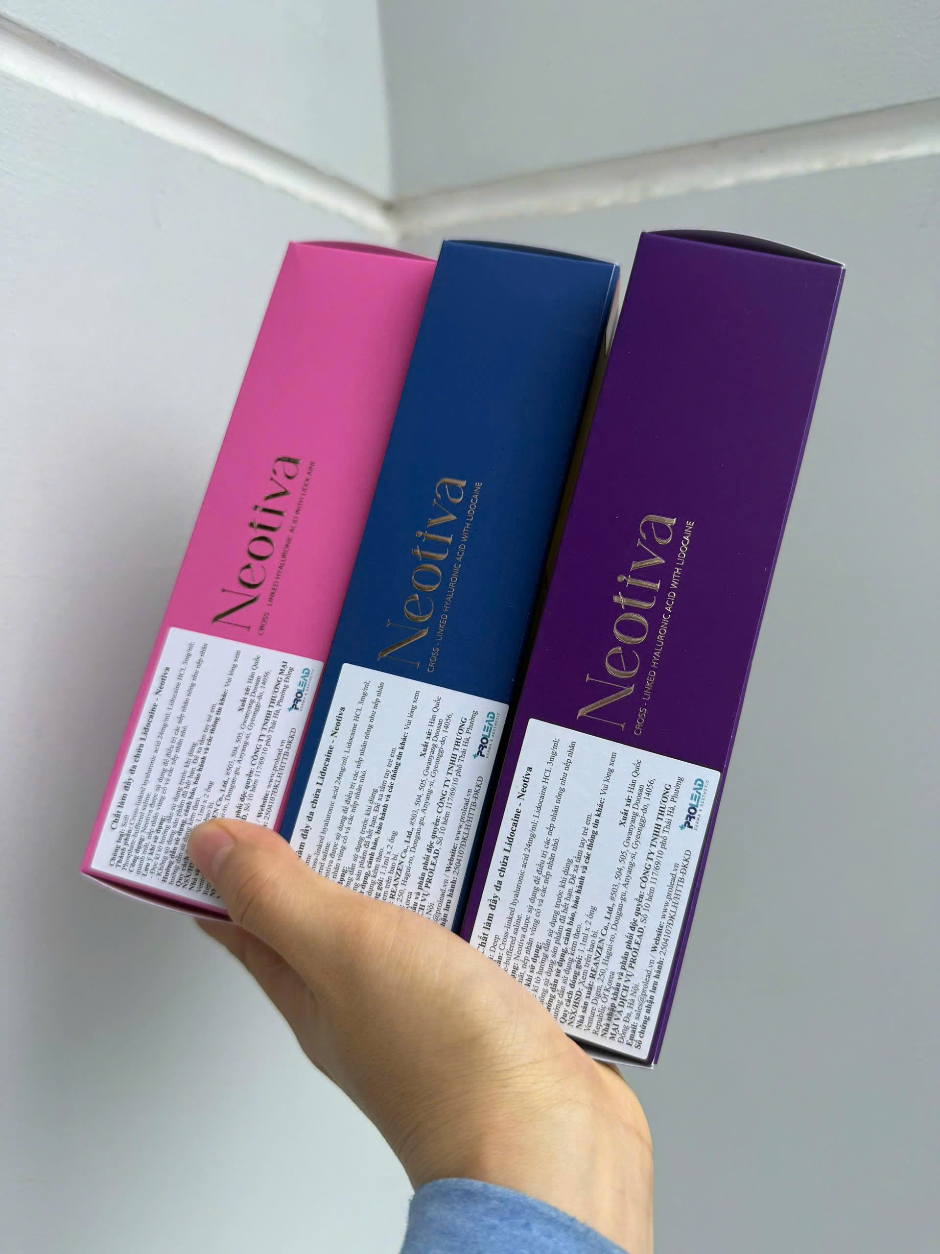 Filler HA Neotiva Hàn Quốc Soft+, Deep+, Volume+, Implant+ – Chất Làm Đầy Hyaluronic Acid Chính Hãng