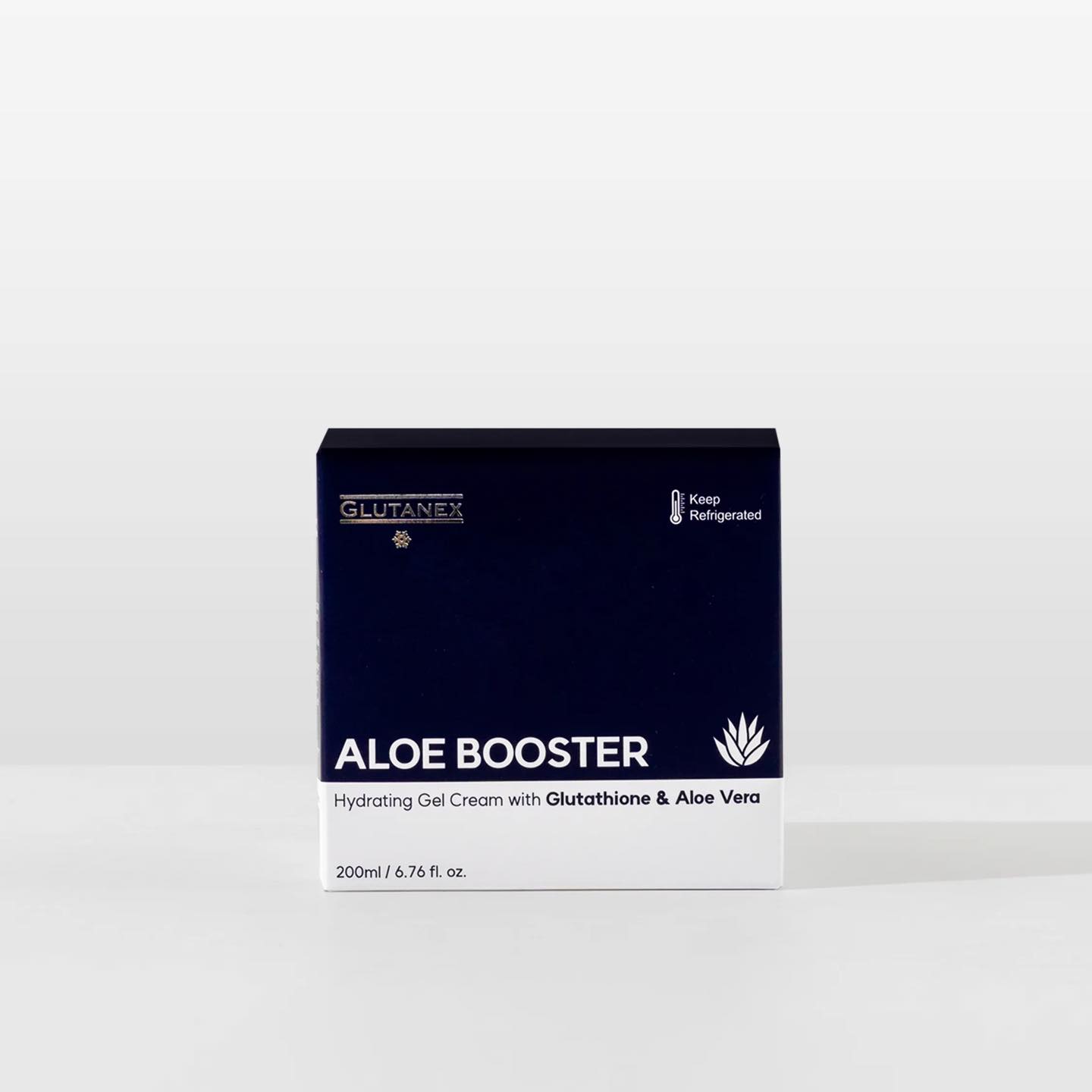 Gel Dưỡng Làm Dịu Da Glutanex Aloe Booster 200ml – Cấp Ẩm Sâu, Phục Hồi Da Và Làm Dịu Tức Thì