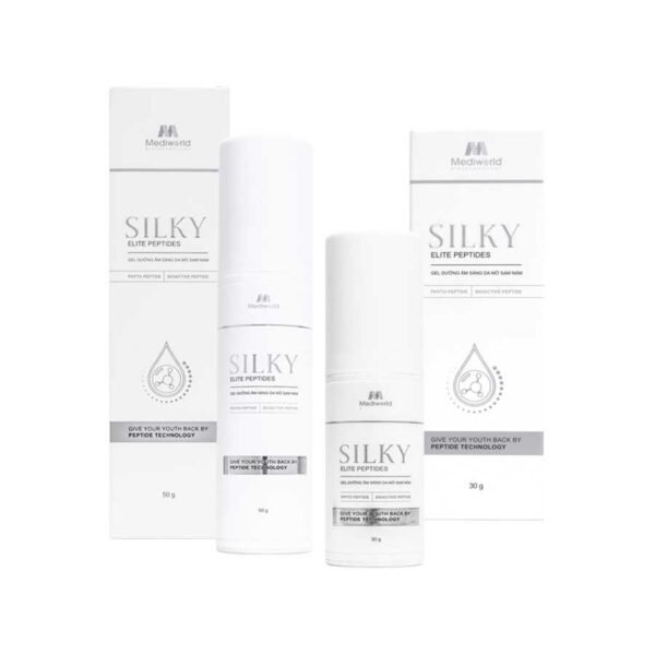 Gel dưỡng ẩm căng bóng, hạn chế lão hóa Mediworld Silky Elite Peptide