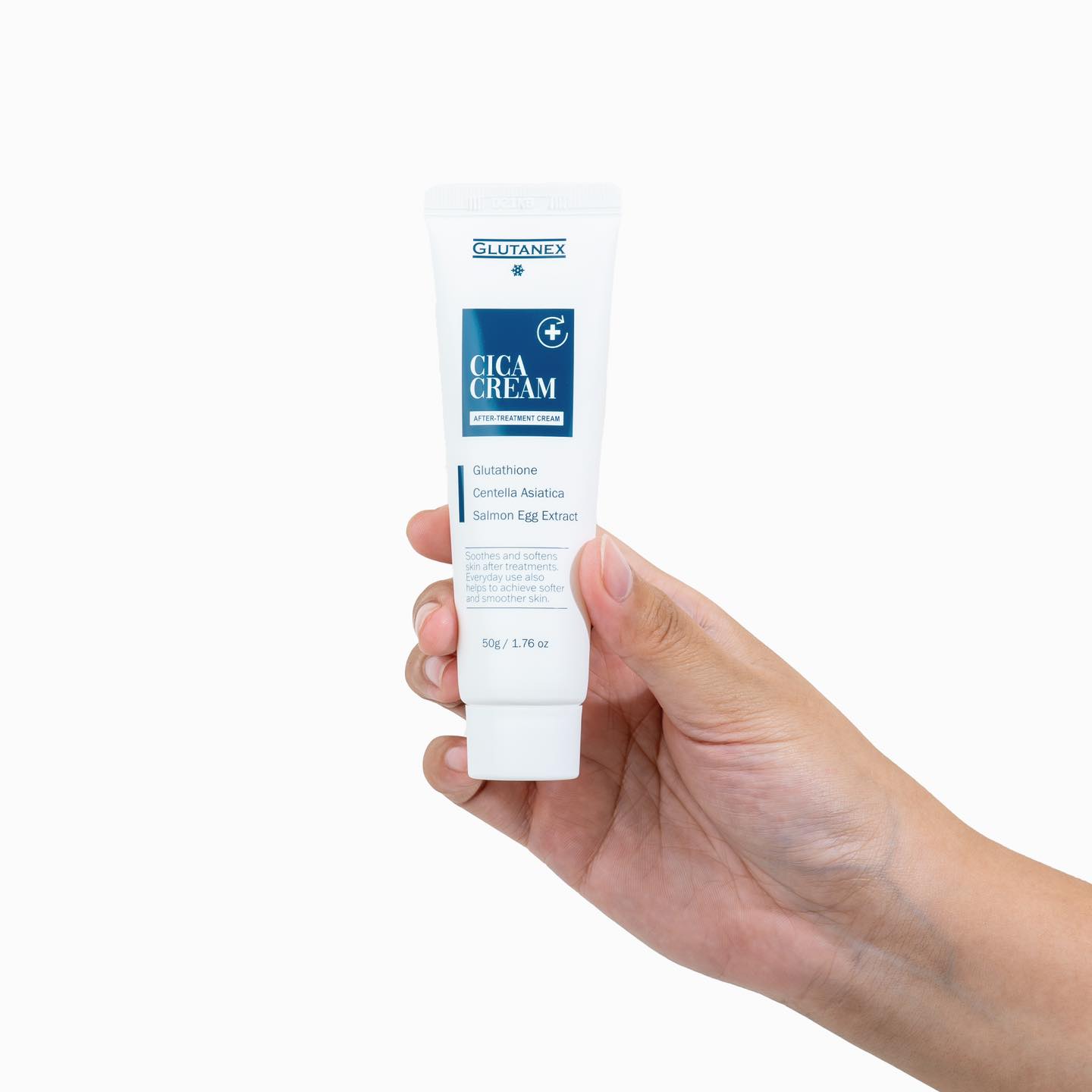 Kem Phục Hồi Da Sau Treatment, Làm Dịu & Tái Tạo Glutanex Cica Cream