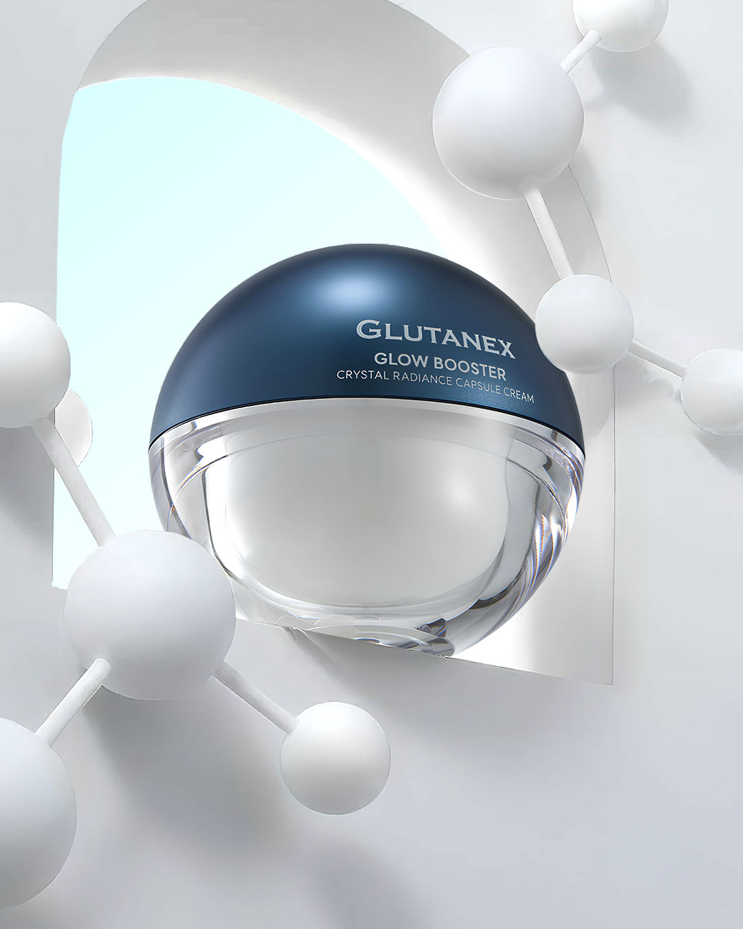 Kem Dưỡng Vi Nang Dưỡng Sáng, Cấp Ẩm Glutanex Glow Booster Crystal Radiance Capsule Cream