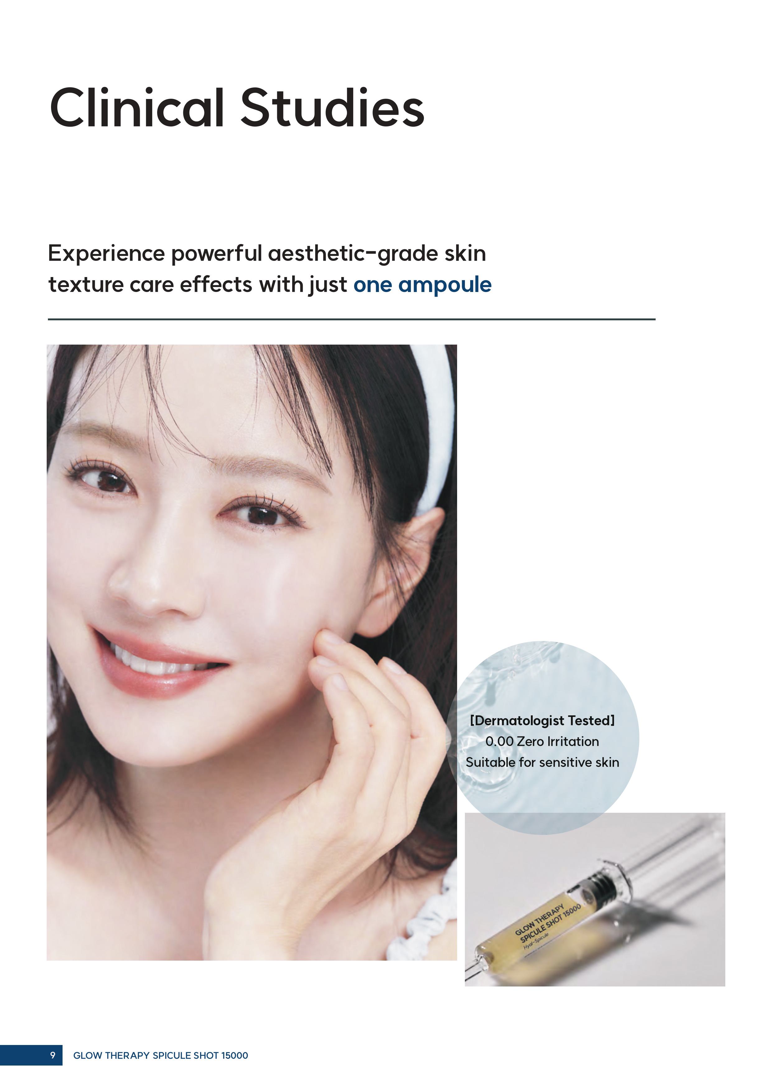 Tinh chất Tái Tạo Da Với Công Nghệ Vi Kim Sinh Học Glutanex Glow Therapy Spicule Shot 50000