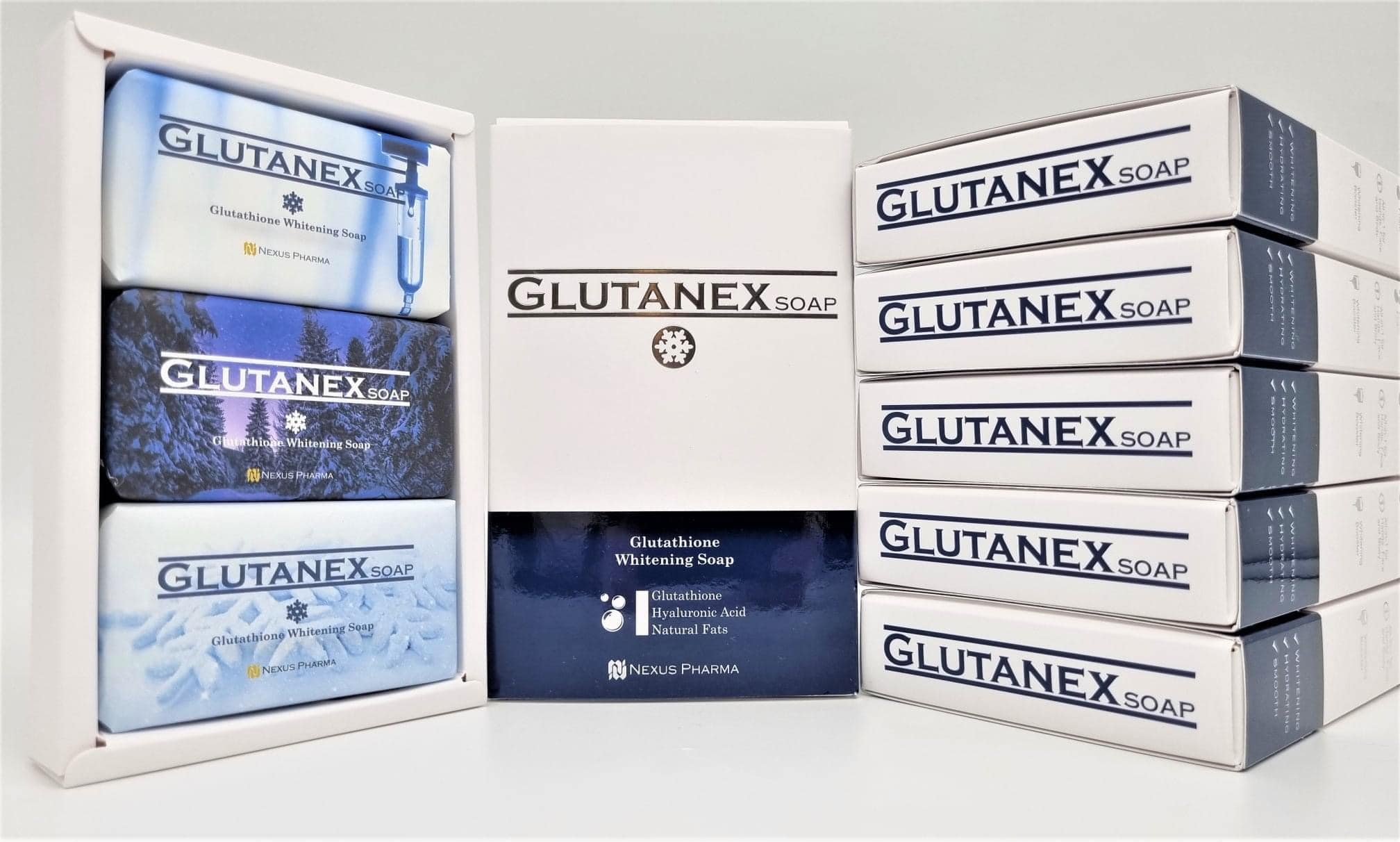 Xà Phòng Dưỡng Trắng, Làm Sạch & Cấp Ẩm Toàn Thân Glutanex Soap