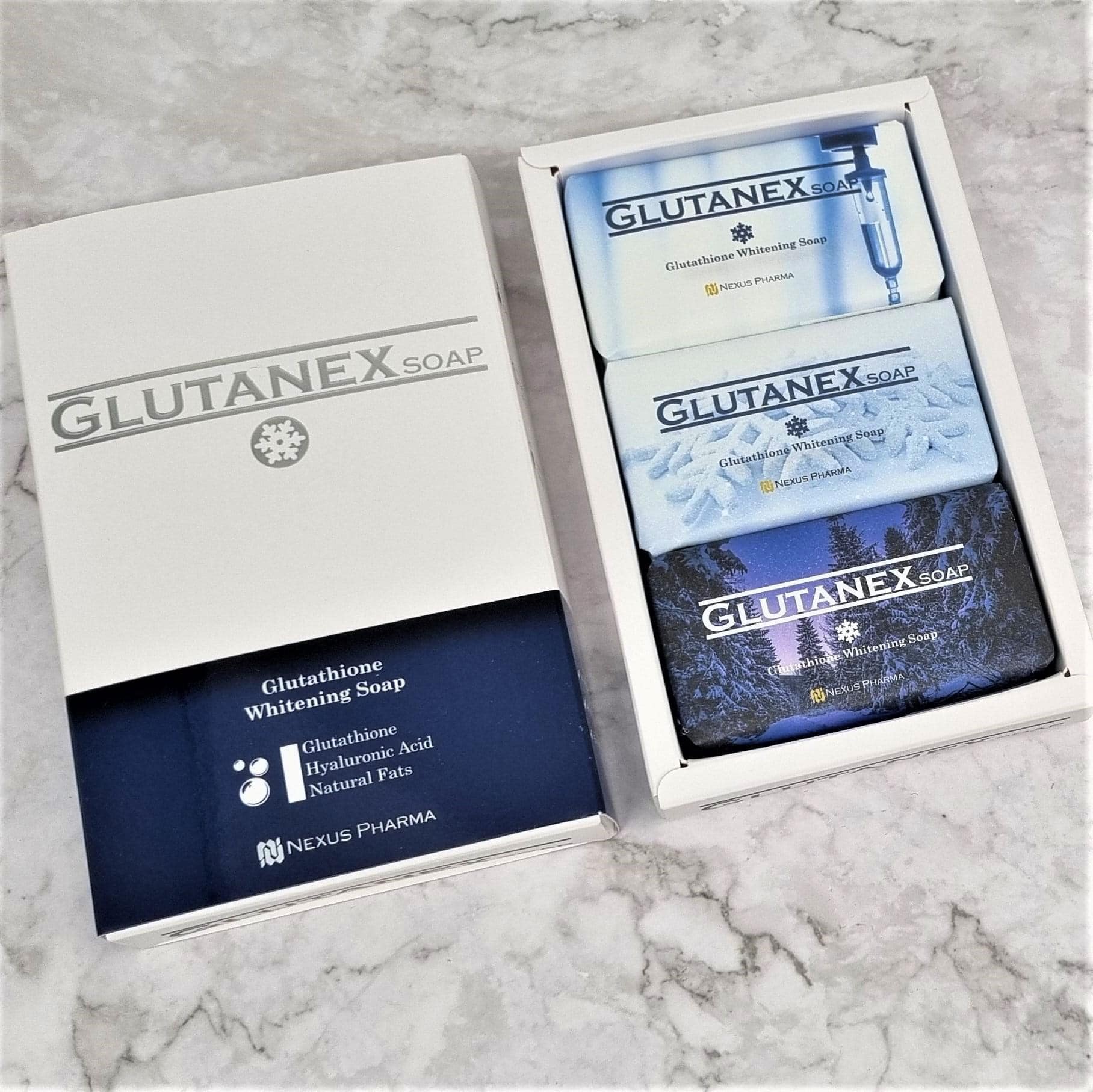 Xà Phòng Dưỡng Trắng, Làm Sạch & Cấp Ẩm Toàn Thân Glutanex Soap