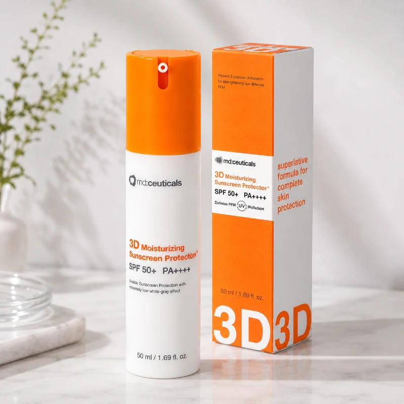 Kem Chống Nắng Cho Da Treatment - 3D Moisturizing Sunscreen Protection SPF 50+ - MD:Ceuticals