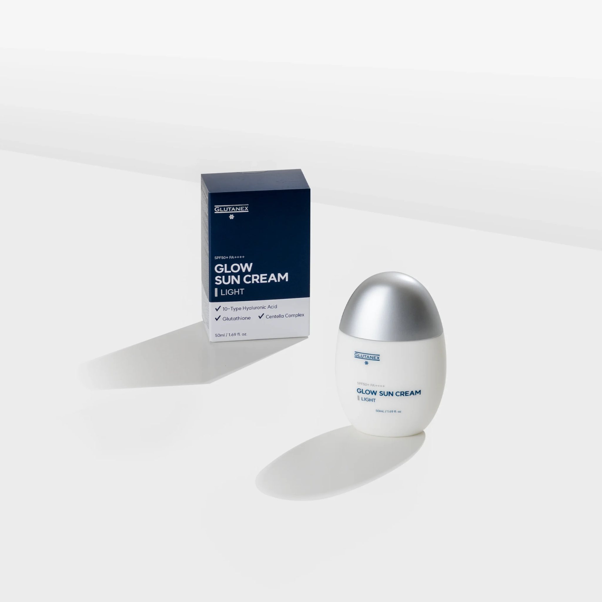 Kem Chống Nắng Glutanex Glow Sun Cream Light – Bảo Vệ Da Toàn Diện, Dưỡng Sáng Và Cấp Ẩm
