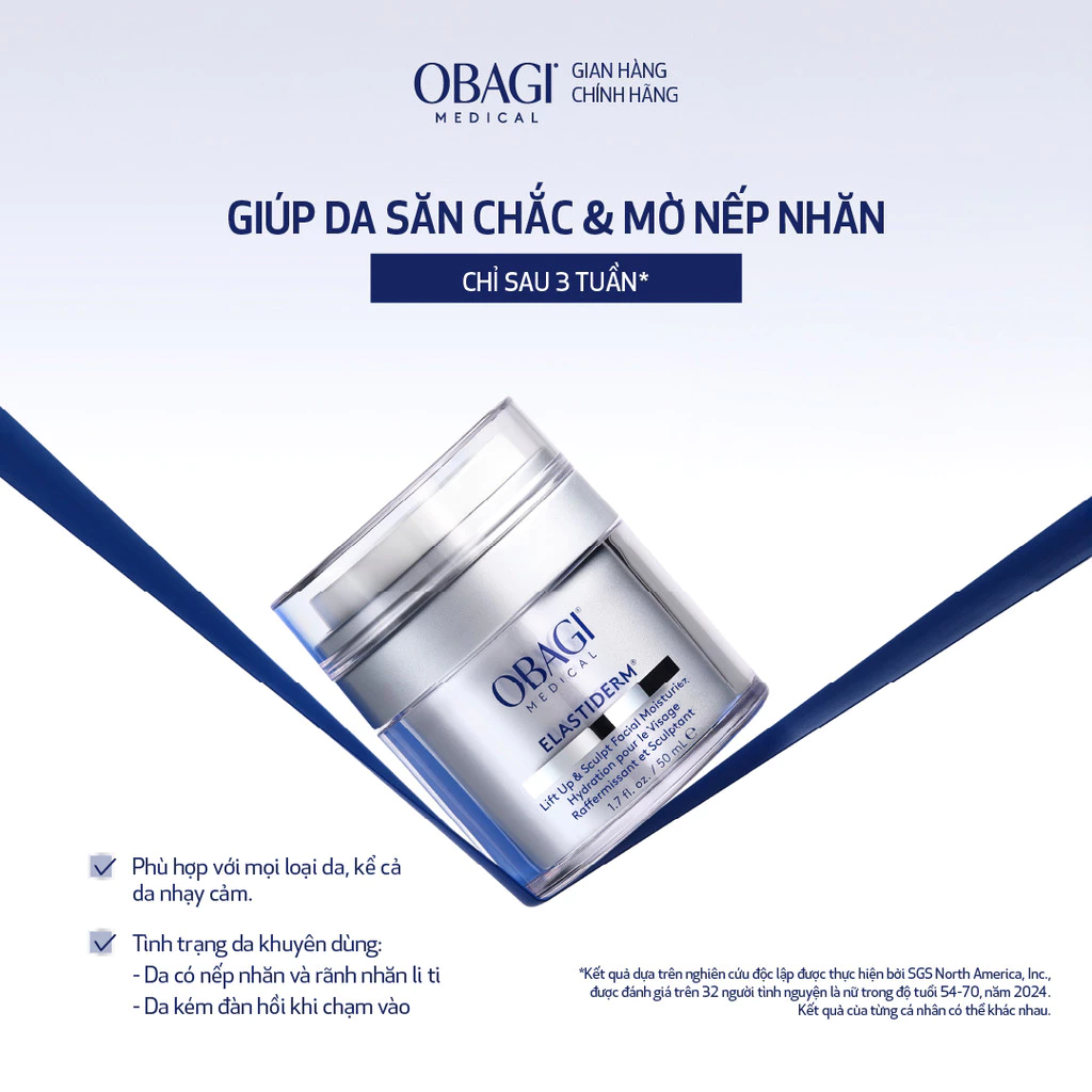 Kem Dưỡng Nâng Cơ, Săn Chắc Da Obagi ELASTIderm Lift Up & Sculpt 50ml