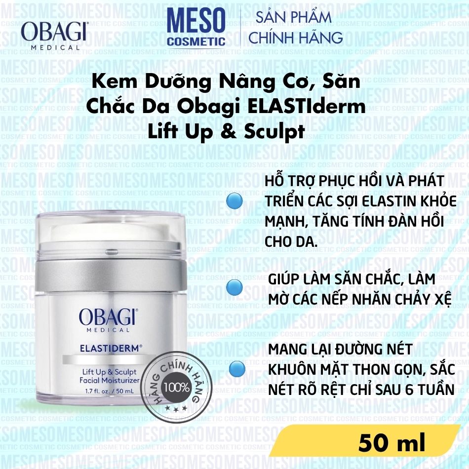 Kem Dưỡng Nâng Cơ, Săn Chắc Da Obagi ELASTIderm Lift Up & Sculpt 50ml