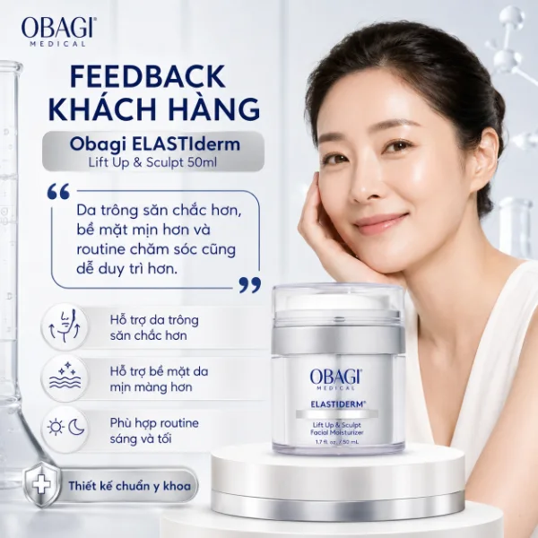 Kem Dưỡng Nâng Cơ, Săn Chắc Da Obagi ELASTIderm Lift Up & Sculpt 50ml