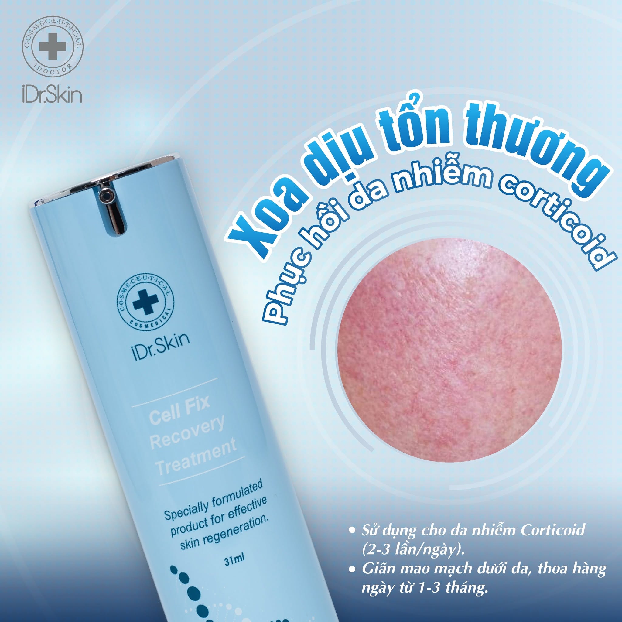 Kem Dưỡng Phục Hồi Da iDr.Skin Cell Fix Recovery Treatment 31ml