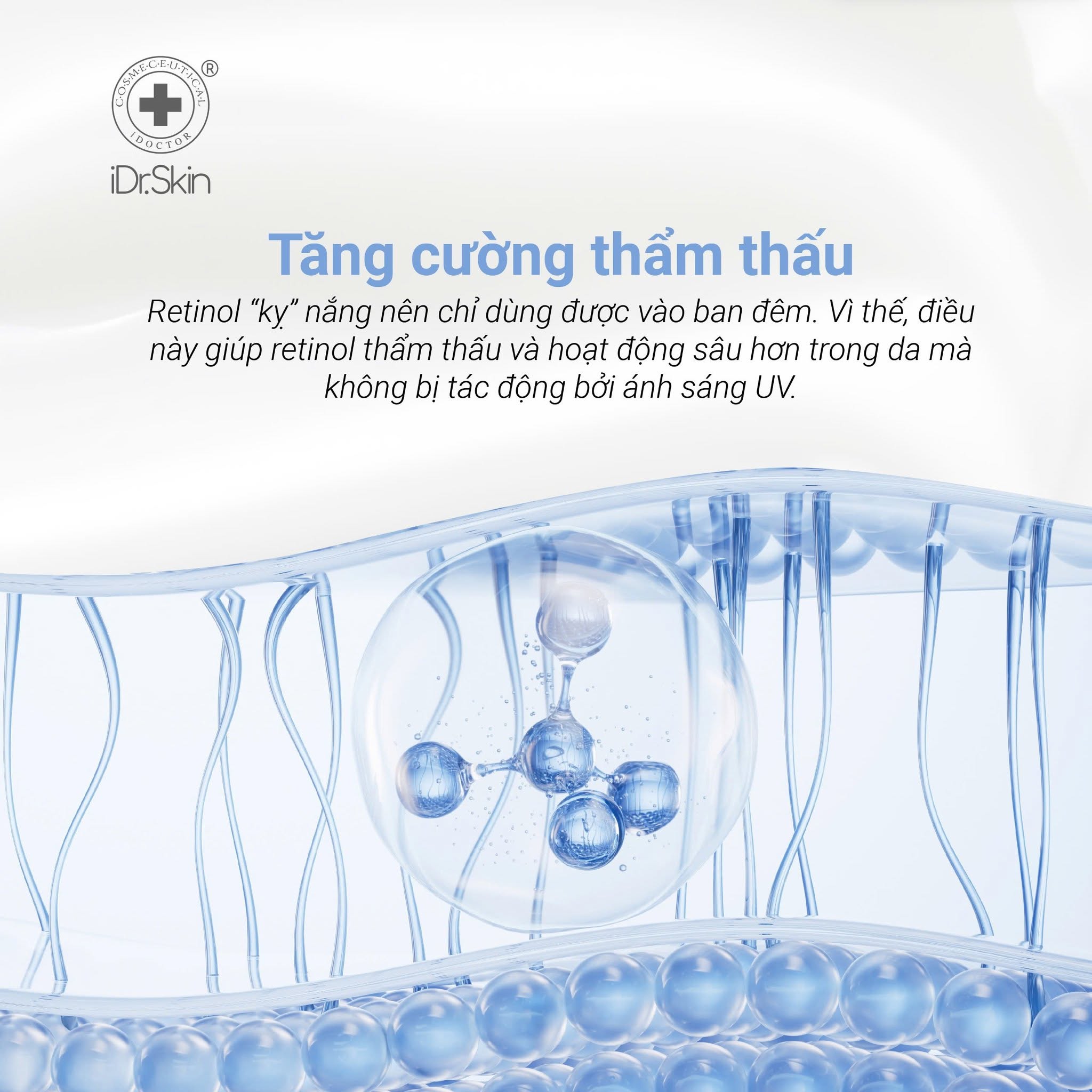 Kem Dưỡng Retinol 0.5% Cải Thiện Da Lão Hóa Retinol Recovery Treatment iDr.Skin 30ml