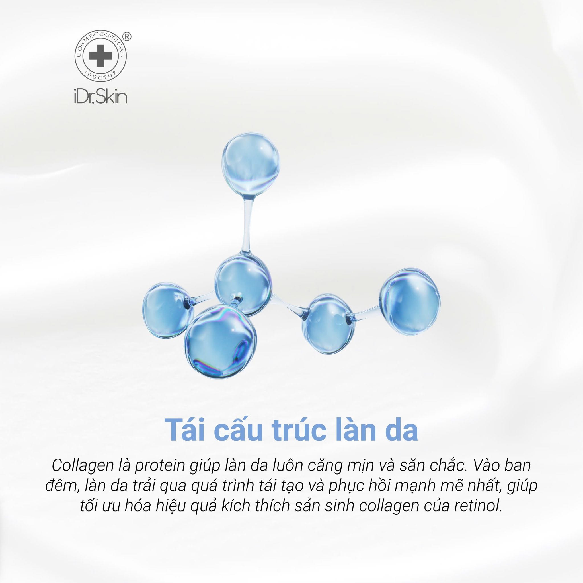 Kem Dưỡng Retinol 0.5% Cải Thiện Da Lão Hóa Retinol Recovery Treatment iDr.Skin 30ml