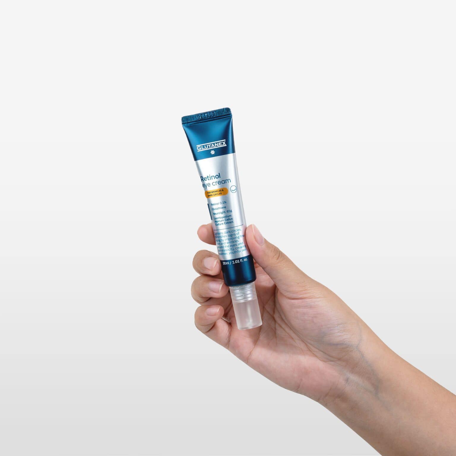 Kem Mắt Hỗ Trợ Cải Thiện Thâm, Giảm Nếp Nhăn & Trẻ Hóa Vùng Mắt Glutanex Glow Therapy Eye Cream 30ml Chính Hãng