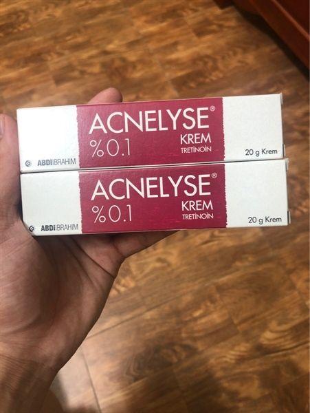 Kem Tretinoin Acnelyse 0.025% 0.05% 0.1% krem Thổ 20g
