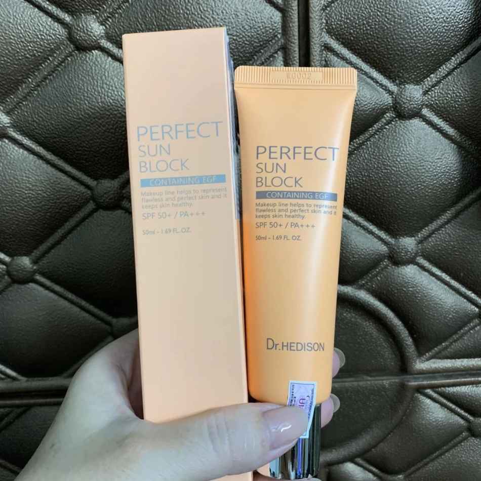Kem chống nắng không trôi Dr.HEDISON Perfect Sun Block
