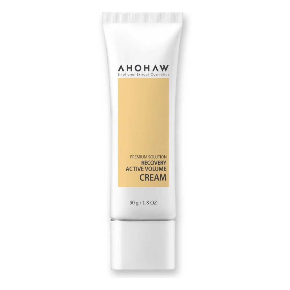 Kem dưỡng cân bằng ẩm phục hồi chống lão hóa Ahohwa Premium Solution Recovery Active Volume Cream