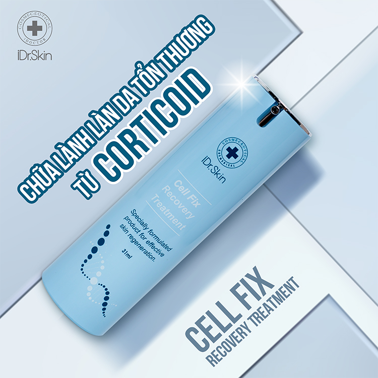 Kem dưỡng da mặt IDr.Skin Cell Fix Recovery Treatment tái tạo và phục hồi da bị kích ứng hư tổn 31ml