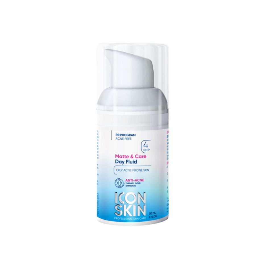 Kem dưỡng ngày cho da dầu, da hỗn hợp Icon Skin Matte & Care Day Fluid