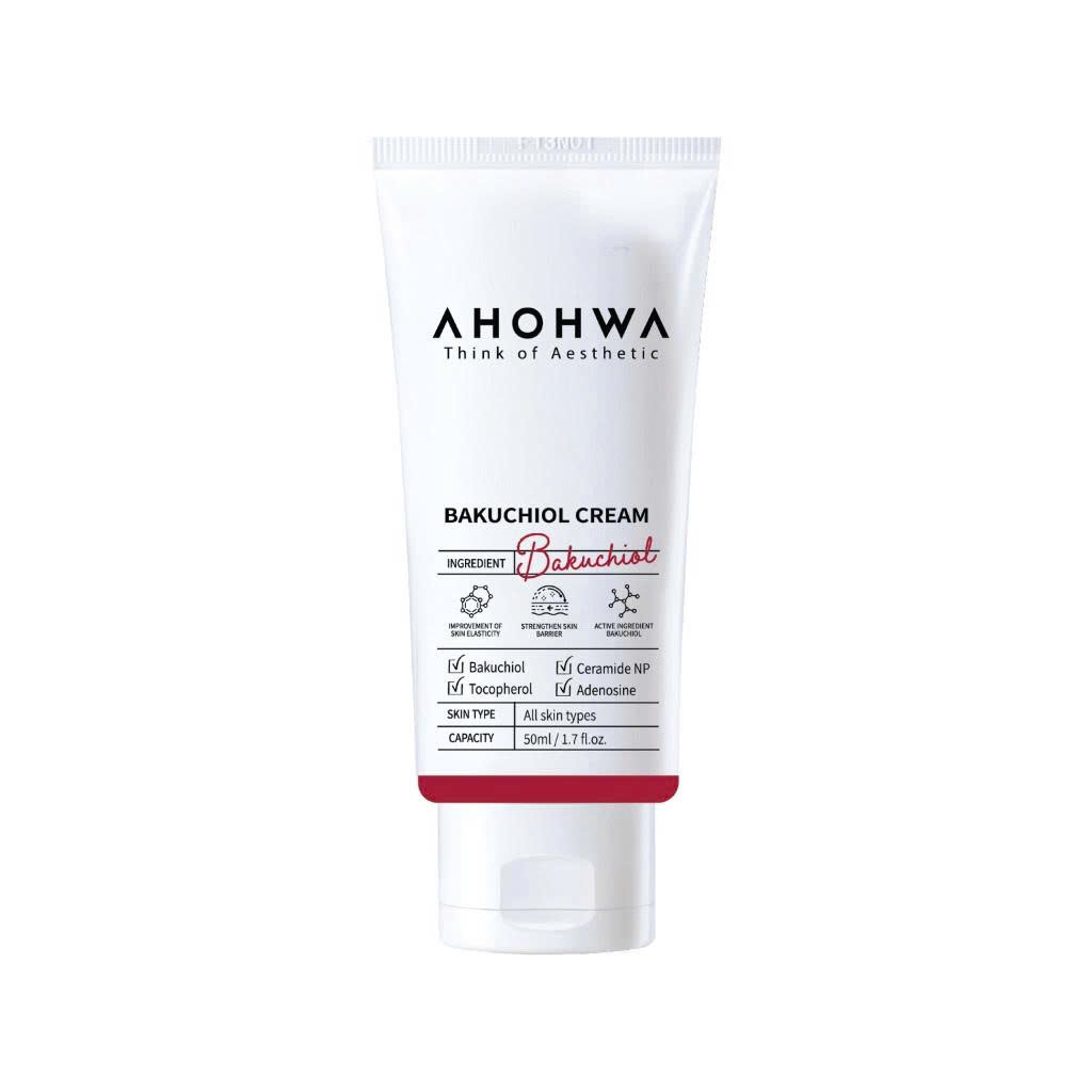 Kem dưỡng tái tạo trẻ hóa giảm nhăn Ahohwa Bakuchiol Cream