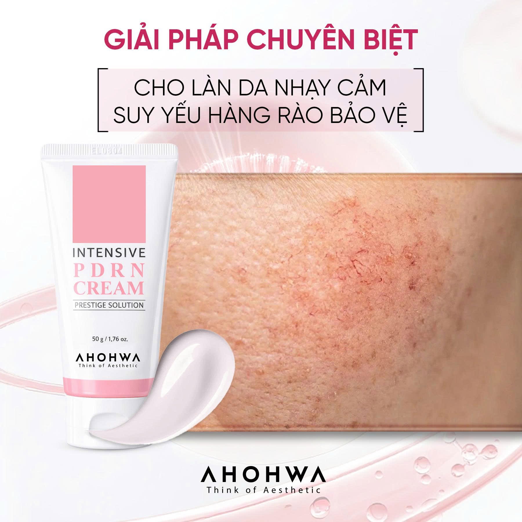 Kem tái thiết làn da nguyên bản trẻ hóa cấp độ tế bào Ahohwa Prestige Solution Intensive PDRN Cream