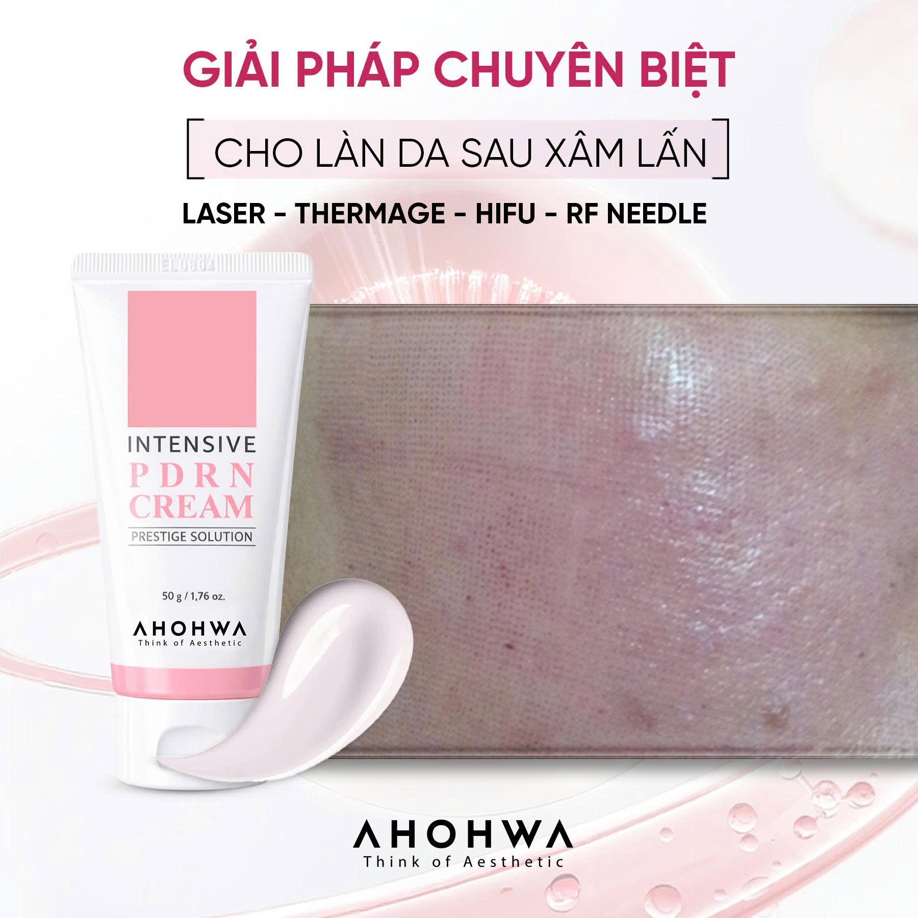 Kem tái thiết làn da nguyên bản trẻ hóa cấp độ tế bào Ahohwa Prestige Solution Intensive PDRN Cream