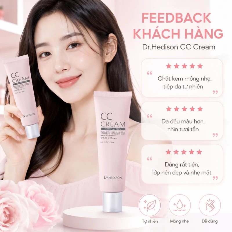 Kem trang điểm Dr.Hedison CC Cream (50ml)