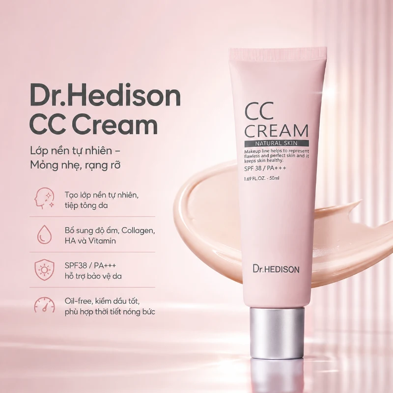 Kem trang điểm Dr.Hedison CC Cream (50ml)