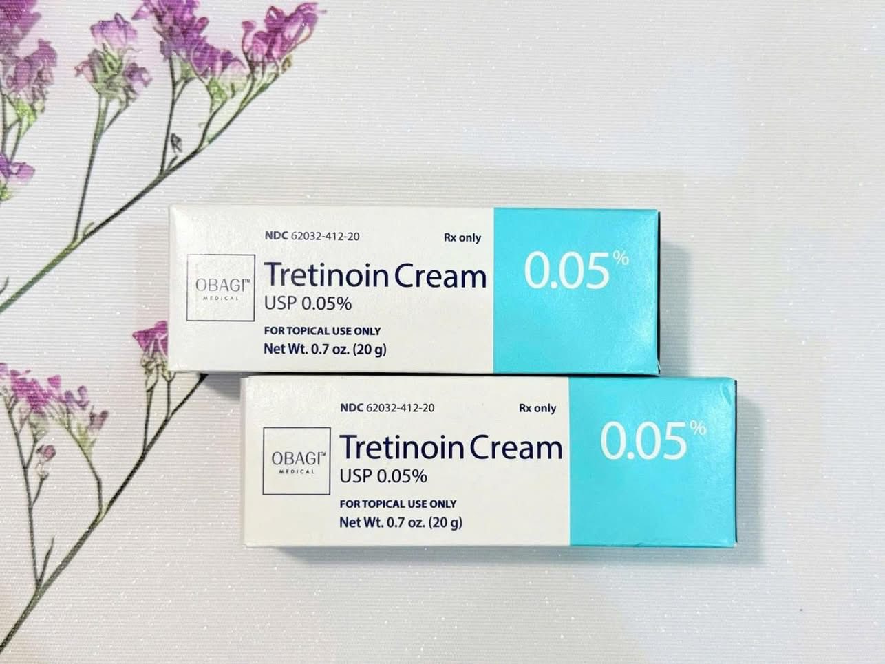 Kem trị mụn, trị nám, trẻ hoá da OBAGI Tretinoin 0.05% 20g