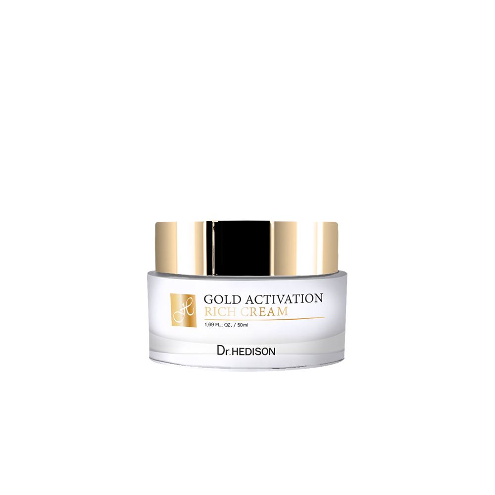 Kem vàng 24K Dr.Hedison Gold Activation Rich Cream (50ml-200ml)