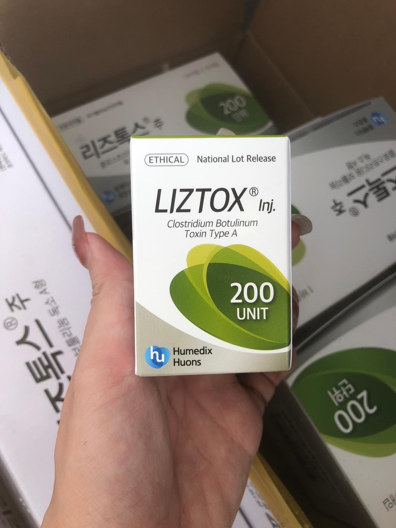 Liztox 200 Units – Botox Hàn Quốc chính hãng xóa nhăn & nâng cơ hiệu quả