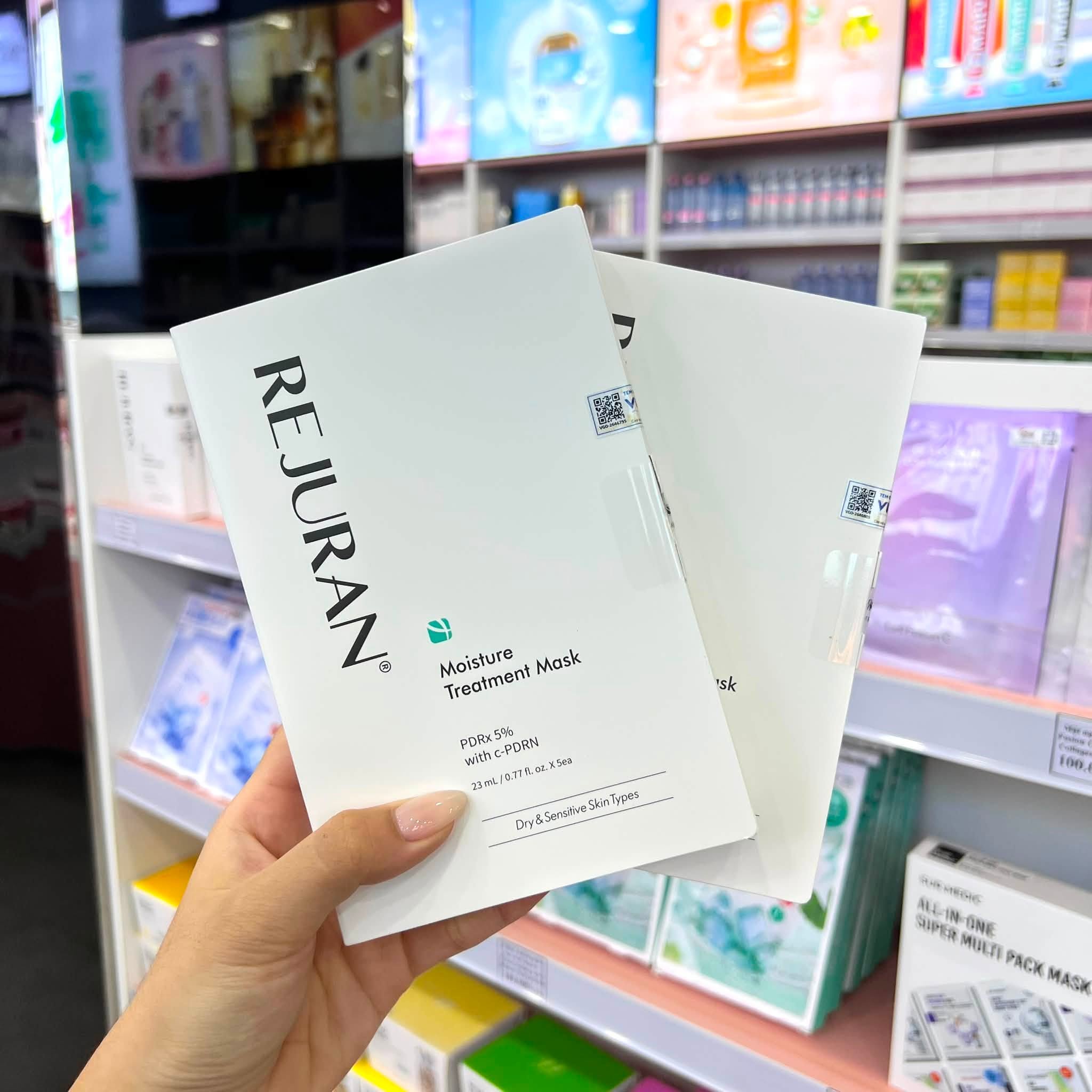 Mặt Nạ DNA Cá Hồi Phục Hồi Và Cấp Ẩm Chuyên Sâu REJURAN Moisture Treatment Mask
