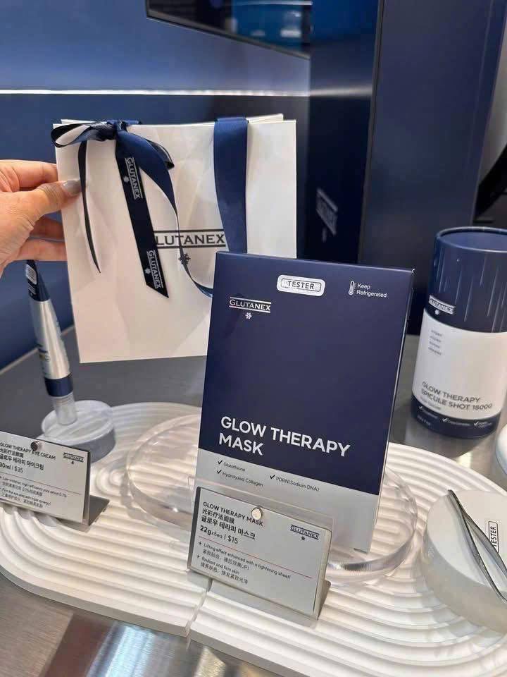 Mặt Nạ Dưỡng Sáng, Phục Hồi Và Cấp Ẩm Chuyên Sâu Glutanex Glow Therapy Mask
