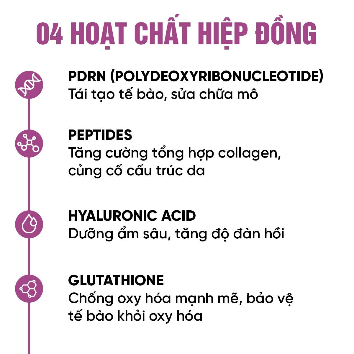 Meso Innoaesthetics DNA PEPT-HA Phục Hồi, Tái Tạo Và Trẻ Hóa Da