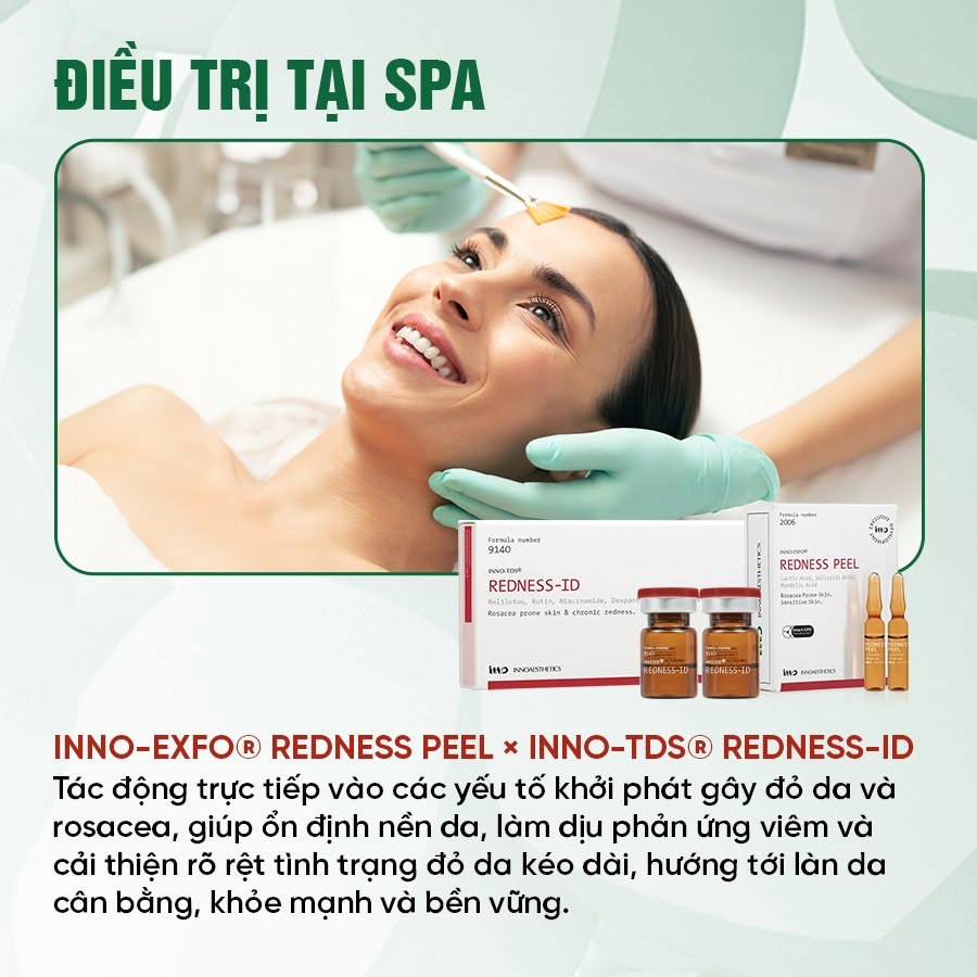 Meso Innoaesthetics REDNESS-ID Phục Hồi Da Nhạy Cảm, Giảm Đỏ Da