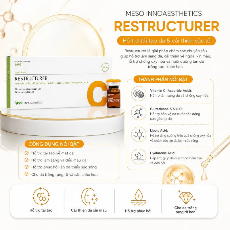 Meso Innoathestics RESTRUCTURER sáng da, mờ nám