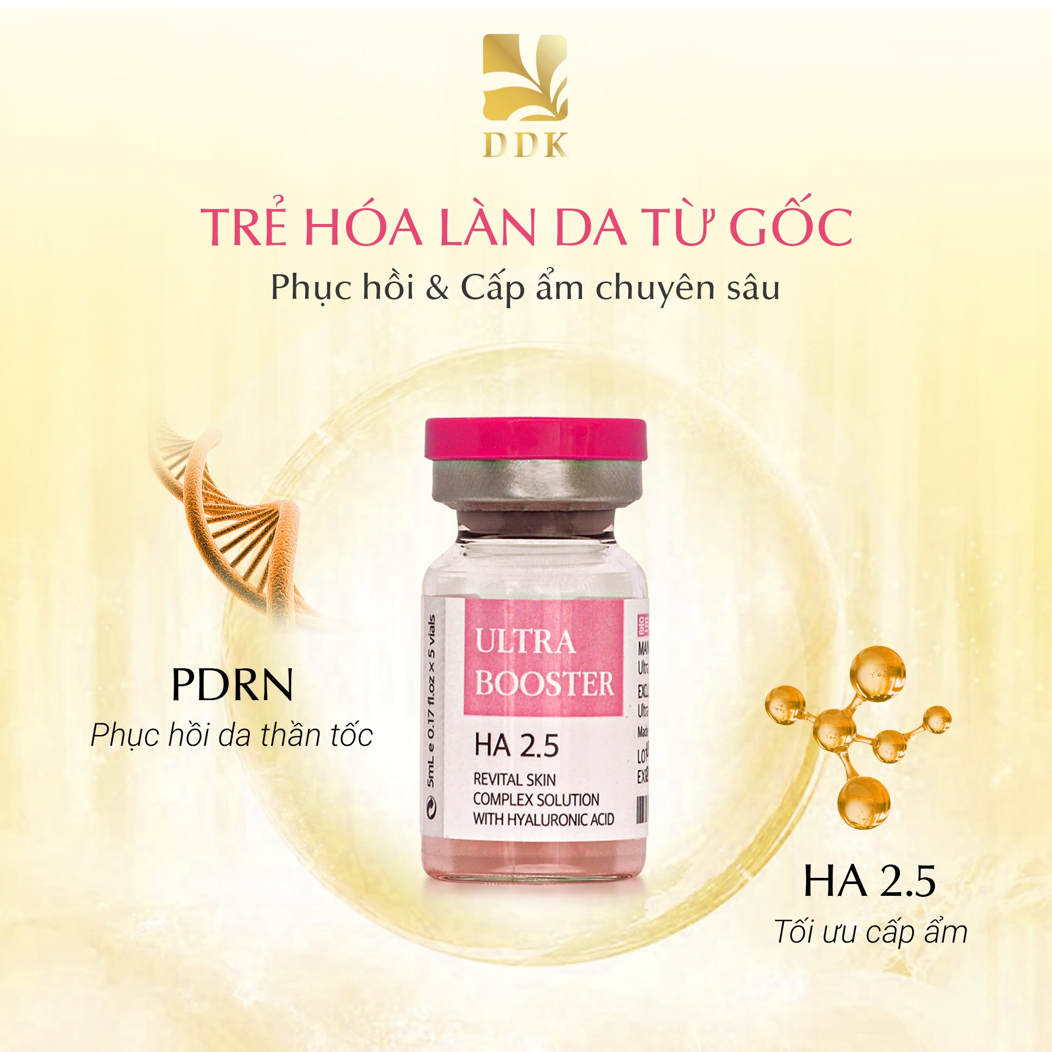 Meso ULTRA BOOSTER – Cấp Ẩm Sâu, Phục Hồi Da, Tăng Sinh Collagen Và Cho Làn Da Căng Bóng