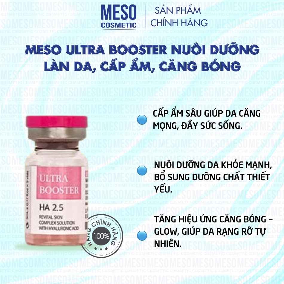 Meso ULTRA BOOSTER nuôi dưỡng làn da, cấp ẩm, căng bóng