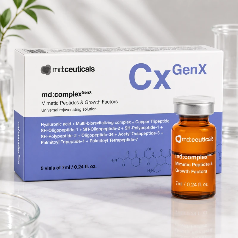 Tế bào gốc trẻ hóa da Md:ceuticals Md Complex Genx Mimetic Peptides & Growth Factor 7ml