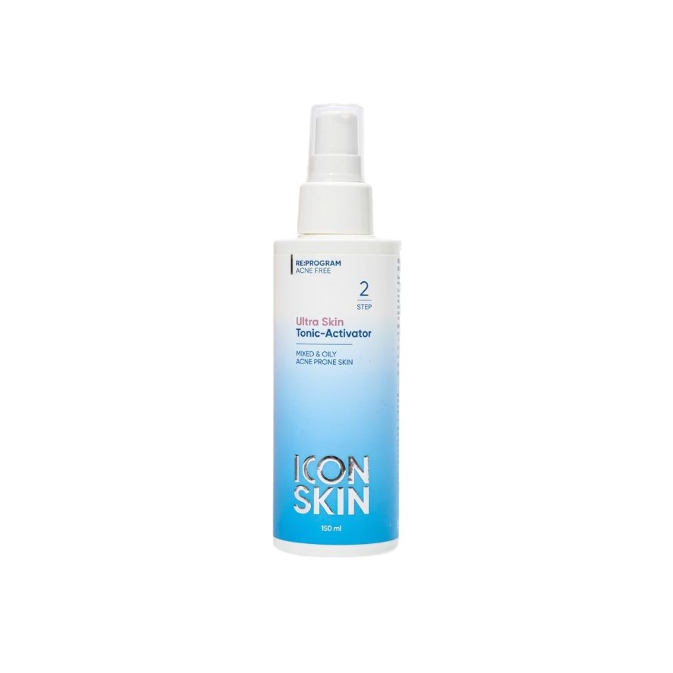 Nước cân bằng cho da dầu, da hỗn hợp Icon Skin Ultra Skin Tonic-Activator