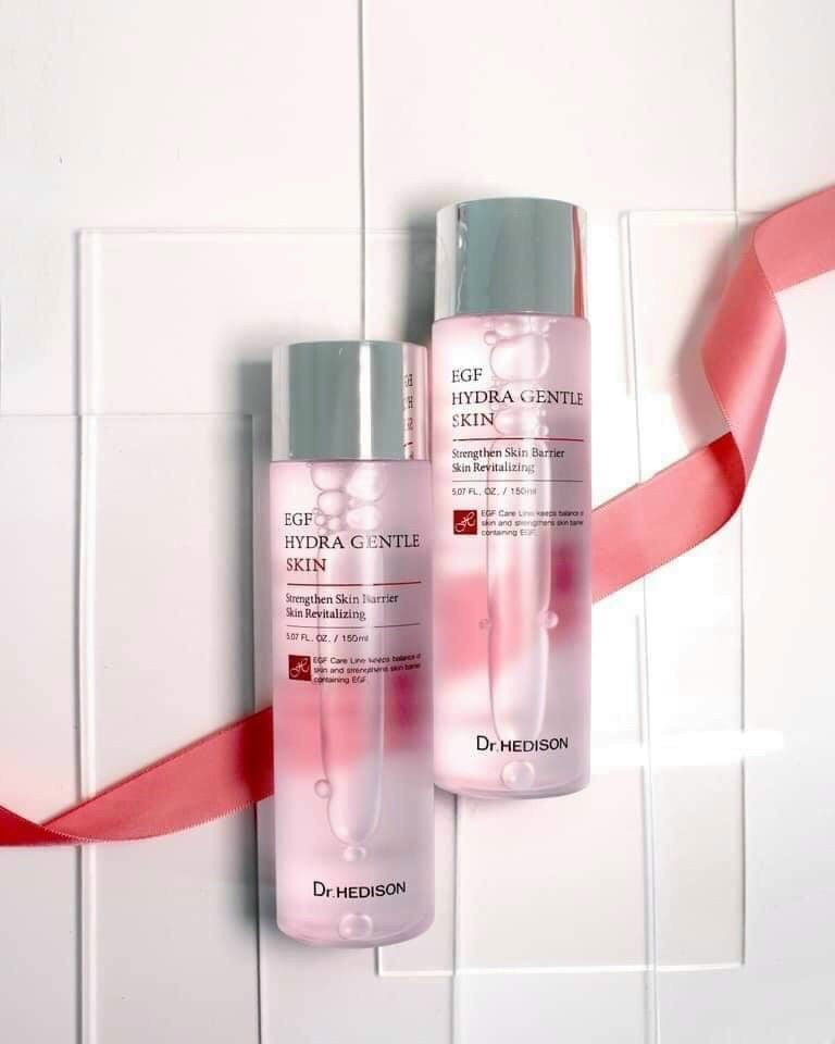 Nước hoa hồng tái tạo tế bào gốc Dr.Hedison EGF Hydra Gentle Skin (150ml-500ml)