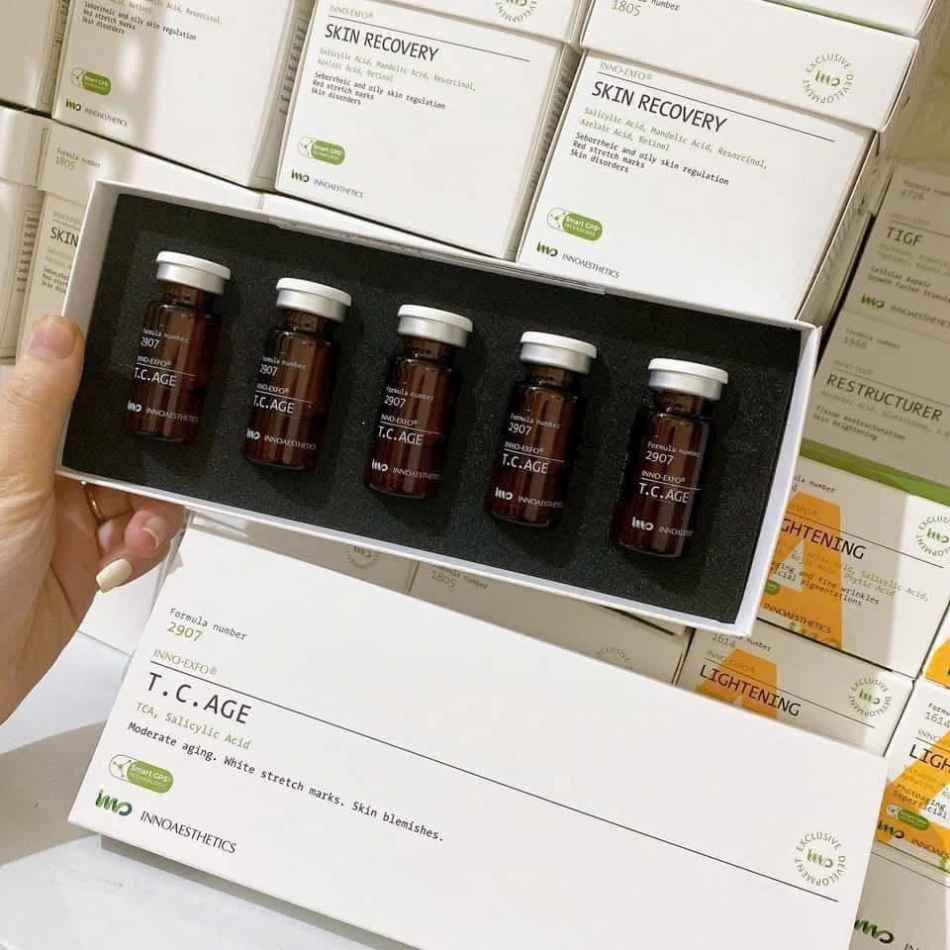 Peel tái tạo da, cho da sẹo rỗ Innoaesthetics T.C. Age