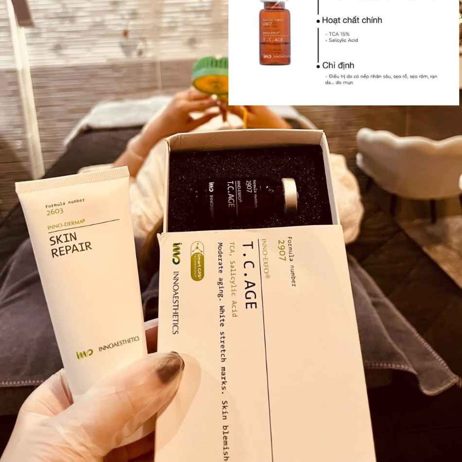 Peel tái tạo da, cho da sẹo rỗ Innoaesthetics T.C. Age