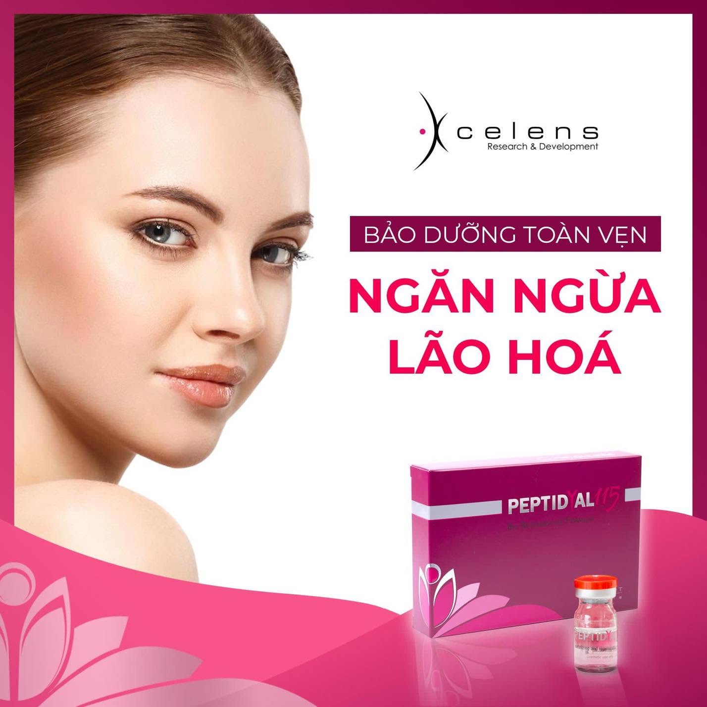 Peptidyal 115 – Meso cocktail trẻ hóa và căng bóng da Thuỵ Sĩ 1 lọ